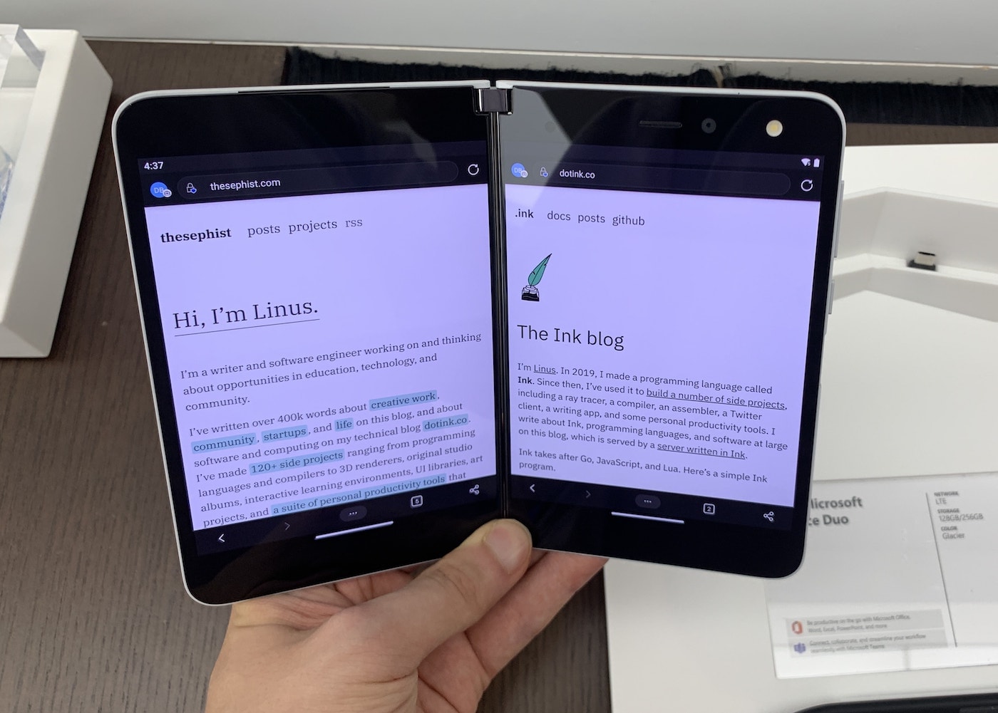 microsoft surface duo theverge